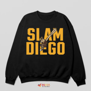 Padres Power Play Slam Diego Black Sweatshirt