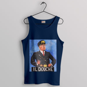 Parody IL Douche Trump Navy Tank Top
