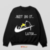 Peanuts Snoopy Lazy Day Nike Sweatshirt