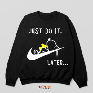 Peanuts Snoopy Lazy Day Nike Sweatshirt