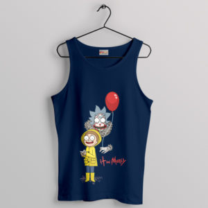 Pennywise Pickle IT Rick And Morty Navy Tank Top