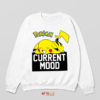 Pikachu's Electric Mood Pokémon Sweatshirt