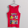 Pikachu's Fury vs. Mewtwo's Might Tank Top