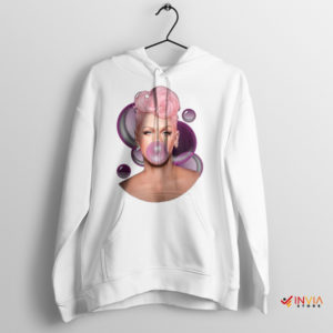 Pink Tour Merch Bubblegum Carnival White Hoodie