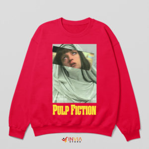 Pulp Saints Mia Wallace as Maria Red Sweatshirt