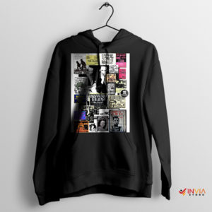 Punk Pulse Legends Never Silence Black Hoodie