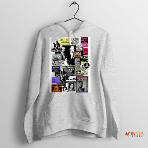 Punk Pulse Legends Never Silence Sport Grey Hoodie