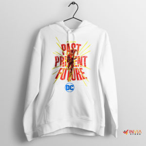 Quicksilver Flash Past Present Future White Hoodie