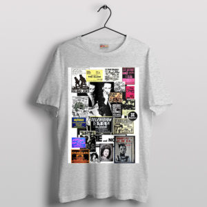 Ramones, Pistols, Clash Icons Live On Sport Grey T-Shirt