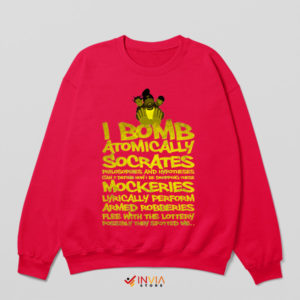 Reactor Wu-Tang I Bomb Atomically Red Sweatshirt