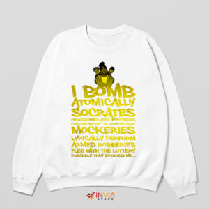 Reactor Wu-Tang I Bomb Atomically White Sweatshirt