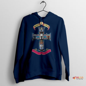 Rebel Roses of the Galaxy Bounty Hunters' Navy Hoodie