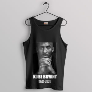 Rest in Power Kobe 78-20 Memorial Black Tank Top
