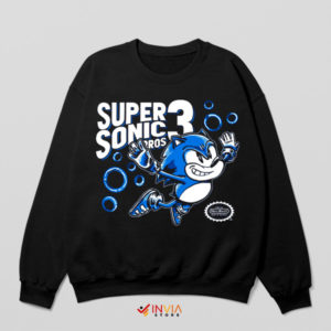 Retro Speedster Super Sonic Bros 3 Sweatshirt