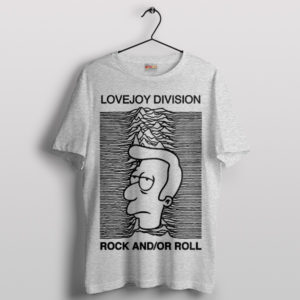 Reverend Lovejoy's Joy Division Album Sport Grey T-Shirt