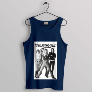 Revolutionary The Stooges and Iggy Navy Tank Top