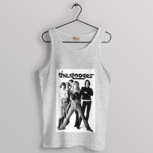 Revolutionary The Stooges and Iggy Sport Grey Tank Top