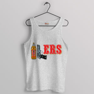 Revolver Red and Gold 49ers Sport Grey Tank Top