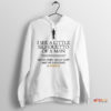 Rhapsody Resonance Silhouetto Man Hoodie