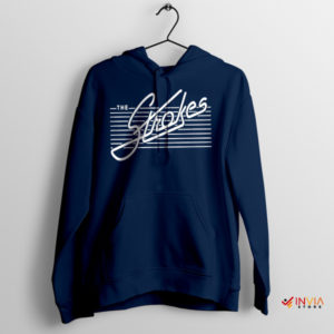 Rhythm The Strokes Melody Art Edition Navy Hoodie