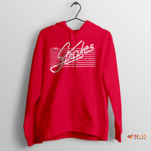 Rhythm The Strokes Melody Art Edition Red Hoodie