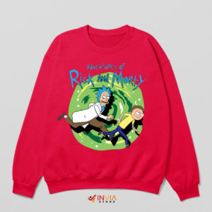 Rick and Morty Tintin's Multiverse Sweatshirt