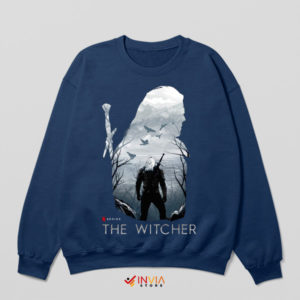 Ride with the Hunt The Witcher Series Navy Sweatshirt
