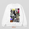 Riffs of Revolution Punk Icons Collage Sweatshirt