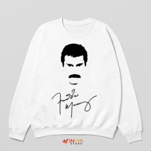 Rock Icon Tribute Freddie Signature Sweatshirt