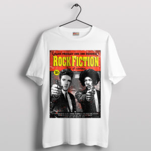 Rock 'n' Roll Pulp Fiction Elvis and Hendrix T-Shirt