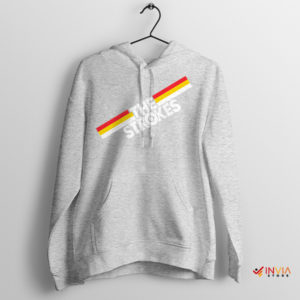 Rock 'n' Roll Wilderness The Strokes Sport Grey Hoodie