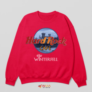 Rockin' Winterfell GOT Café Red Sweatshirt
