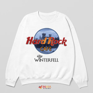 Rockin' Winterfell GOT Café White Sweatshirt