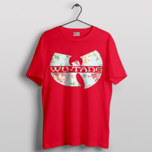 Roses of Wu-Tang Iconic Clan Red T-Shirt