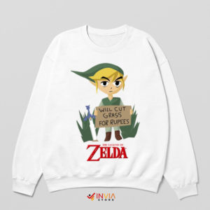 Rupee Harvesting Hero Link Zelda Sweatshirt