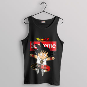 Saiyan Warrior Spirit Son Goku DBZ Black Tank Top