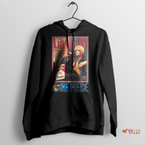 Sanji One Piece Vinsmoke Voyage Black Hoodie