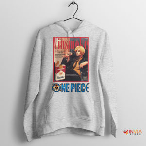 Sanji One Piece Vinsmoke Voyage Sport Grey Hoodie