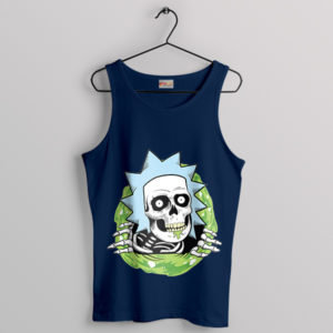 Scientific Shenanigans Rick Ripper Navy Tank Top