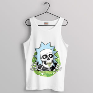 Scientific Shenanigans Rick Ripper White Tank Top