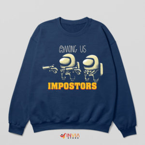 Secrets and Lies Impostor Fiction Navy Sweatshirt