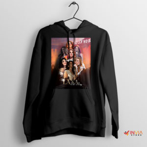 Sexy Lana Del Rey Retro Hollywood Black Hoodie