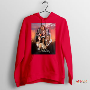 Sexy Lana Del Rey Retro Hollywood Red Hoodie