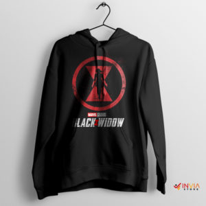 Signature Black Widow MCU Symbol Hoodie