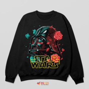 Sith Romance Darth Vader Roses Sweatshirt