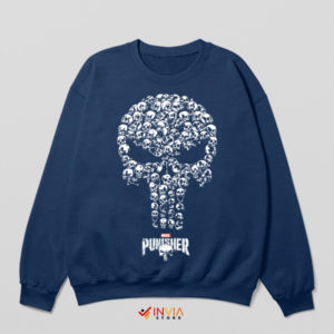 Skull Sentinel Marvel's Punisher Navy Sweatshirt