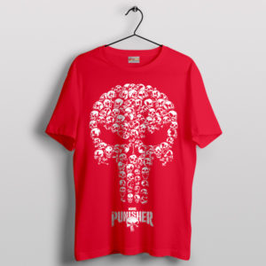Skull of Justice Marvel's Punisher Red T-Shirt