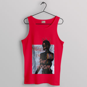 Skyline Travis Highest In The Room Red Tank Top