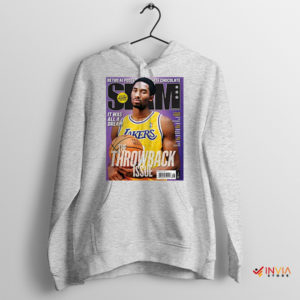 Slam Magazine Iconic Cover Kobe Mamba Sport Grey Hoodie