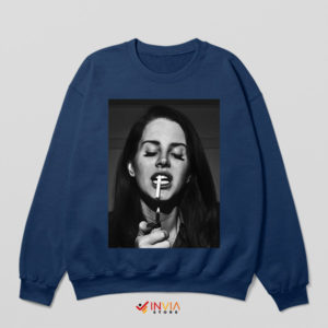 Smoke Dreams Lana Del Rey Navy Sweatshirt